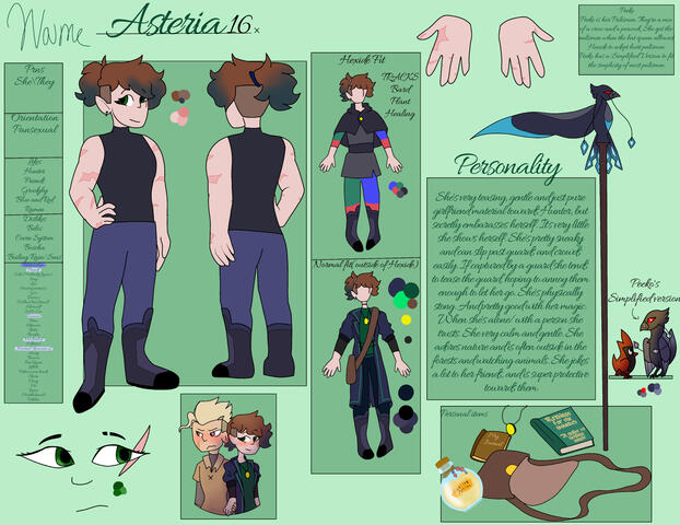 Semi-complex ref sheet